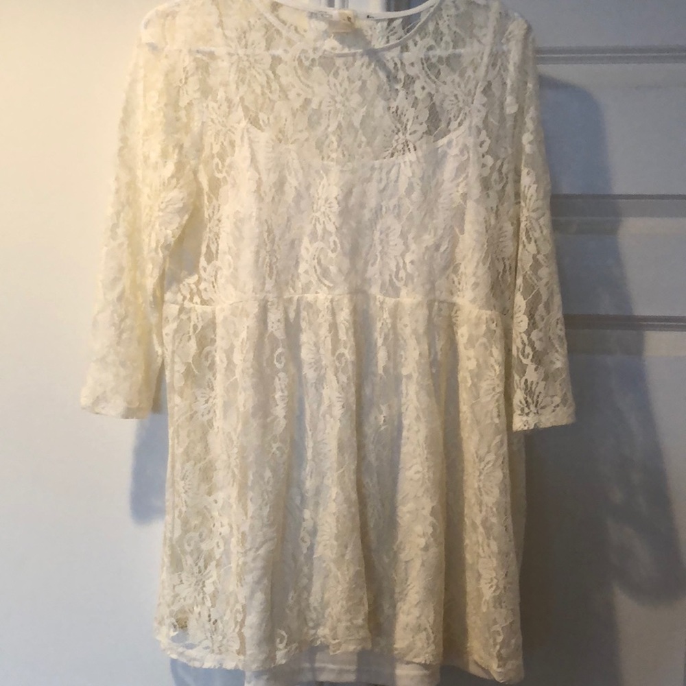 Super Nova Lace Babydoll Top